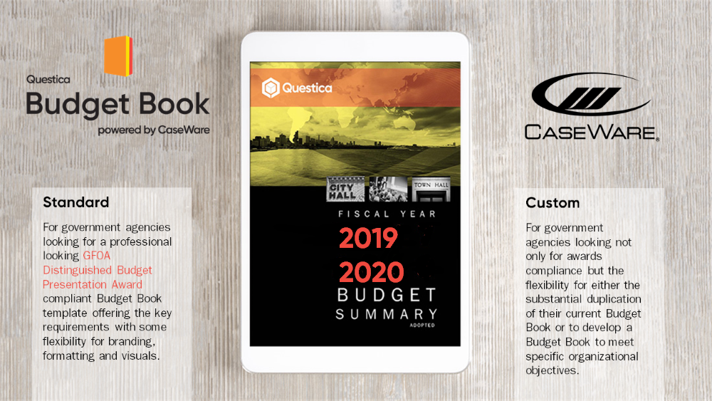 Questica Budget Book powered by CaseWare - 2019-2020 Budget Summary Adopted